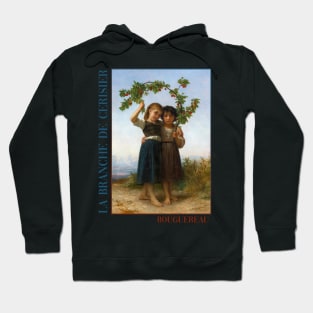 The Cherry Branch by Bouguereau Hoodie